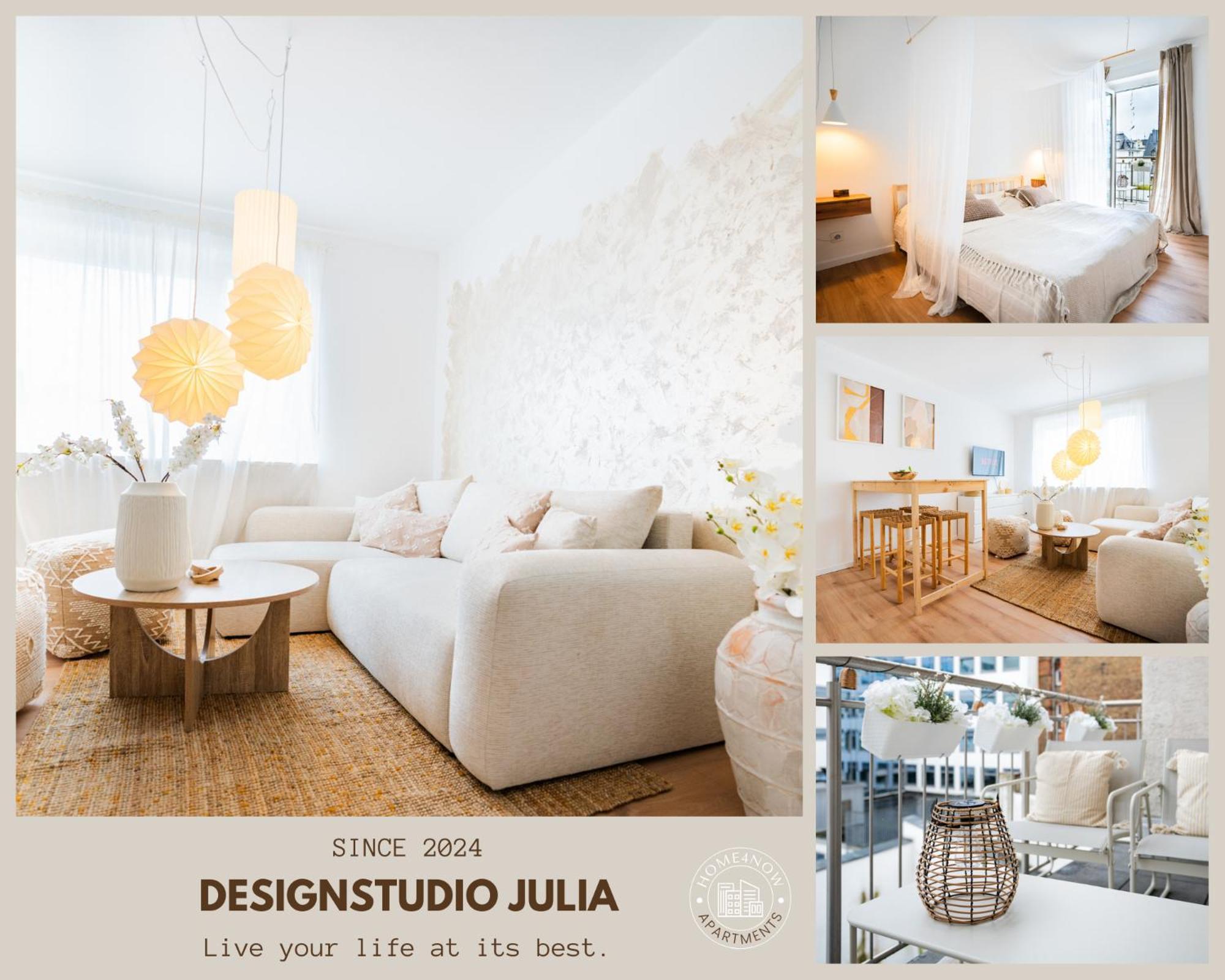 Luxus Designstudio - Zentral - Terrasse - 4 Personen Apartment Wiesbaden